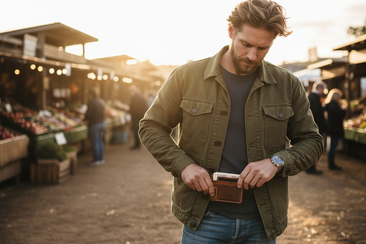 The Best Overall: Saddleback Leather Front Pocket ID Wallet