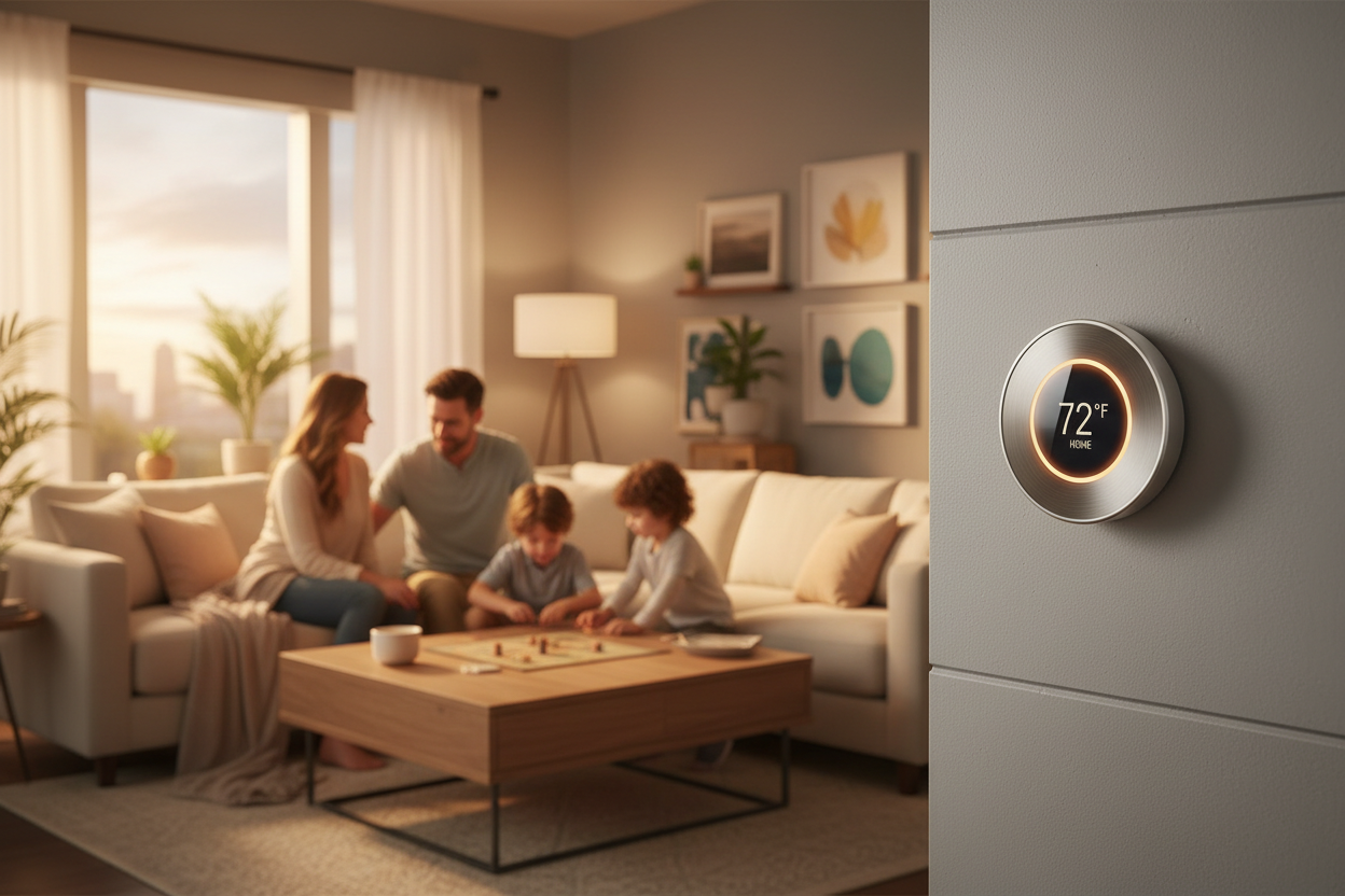 The Best for Google Homes: Google Nest Learning Thermostat (4th Gen)