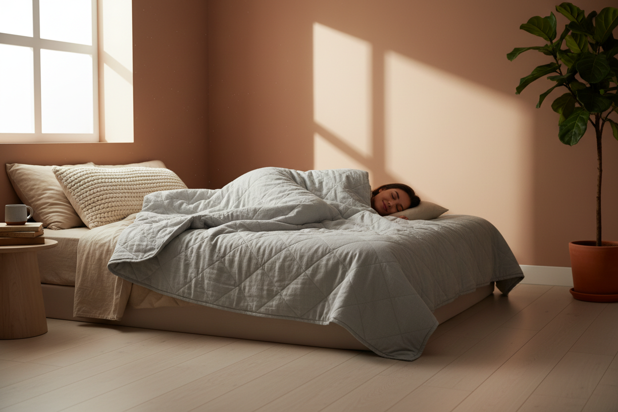 The Best Budget Pick: YnM Weighted Blanket