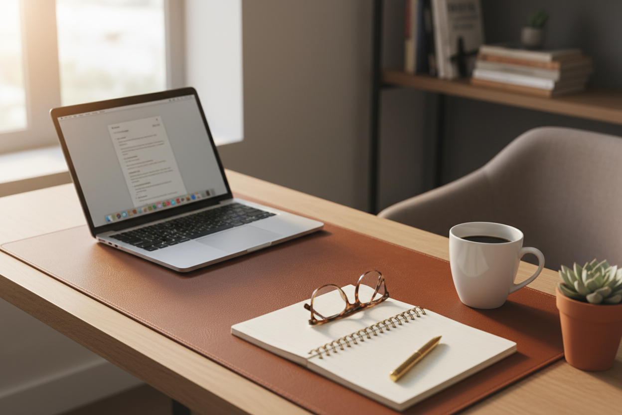 The Best Desk Mat: Orbit Key Desk Mat